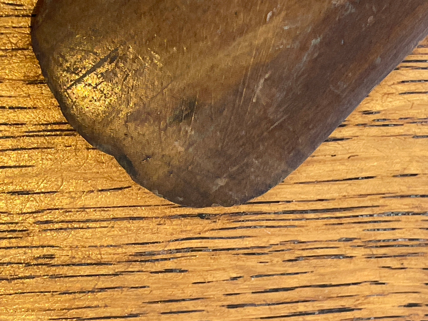Antique Wooden Page Turner – 42cm Hand-Carved Reading Tool – Vintage Desk Accessory / Library Collectible