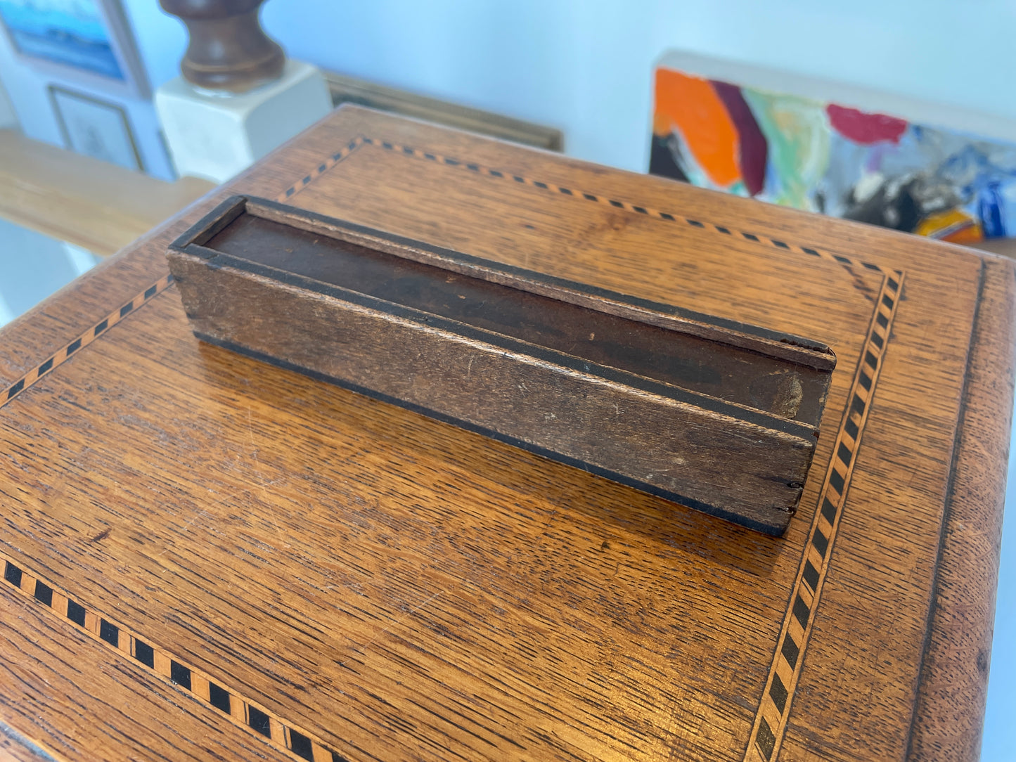 Vintage Rabone Spirit Level No.1394 – Made in England Precision Tool with Wooden Case – Mid 20th Century Carpenter Collectible