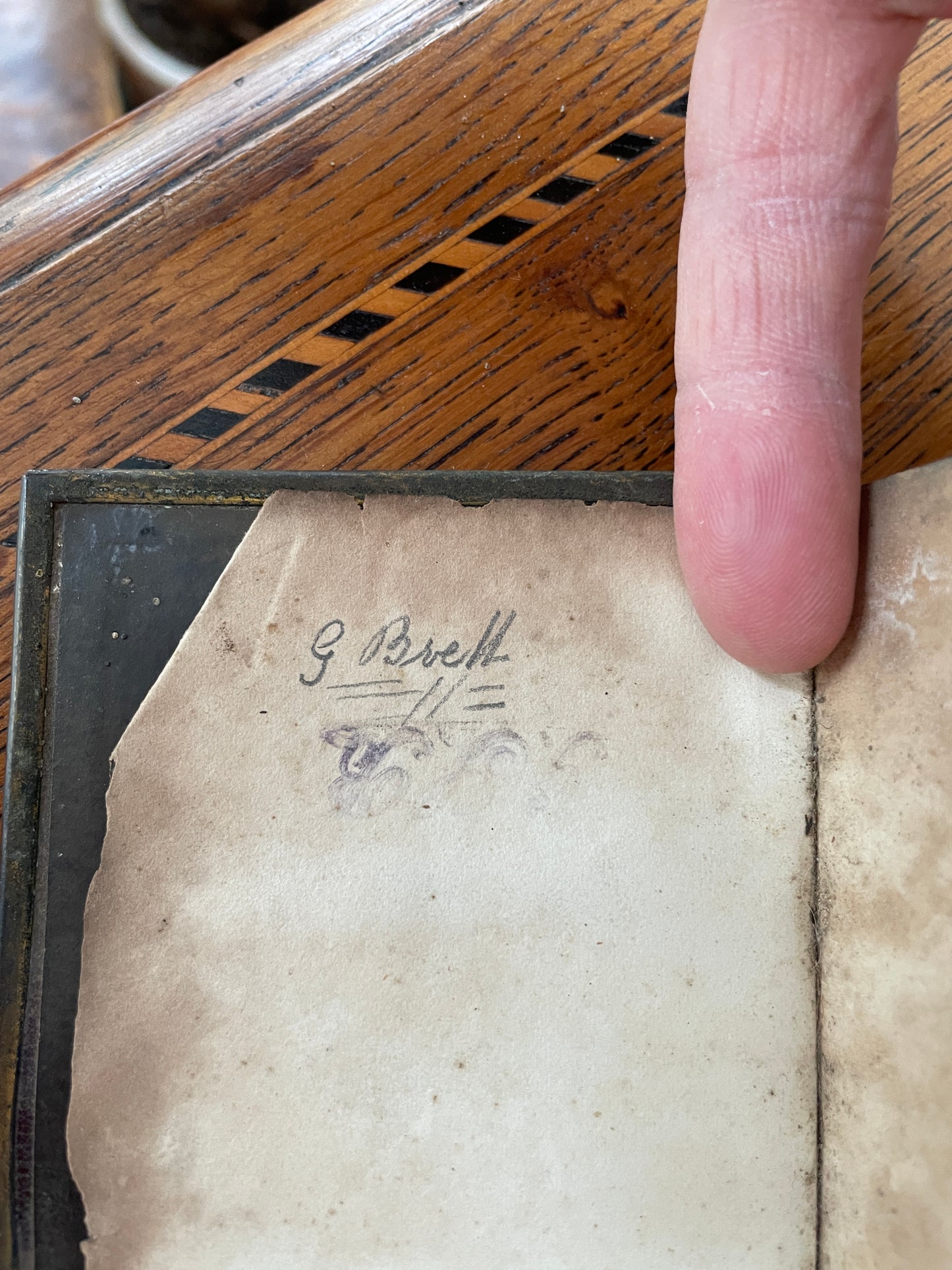 1863 Victorian Book of Common Prayer – Antique Leather & Brass Bound Oxford University Press Miniature Prayer Book