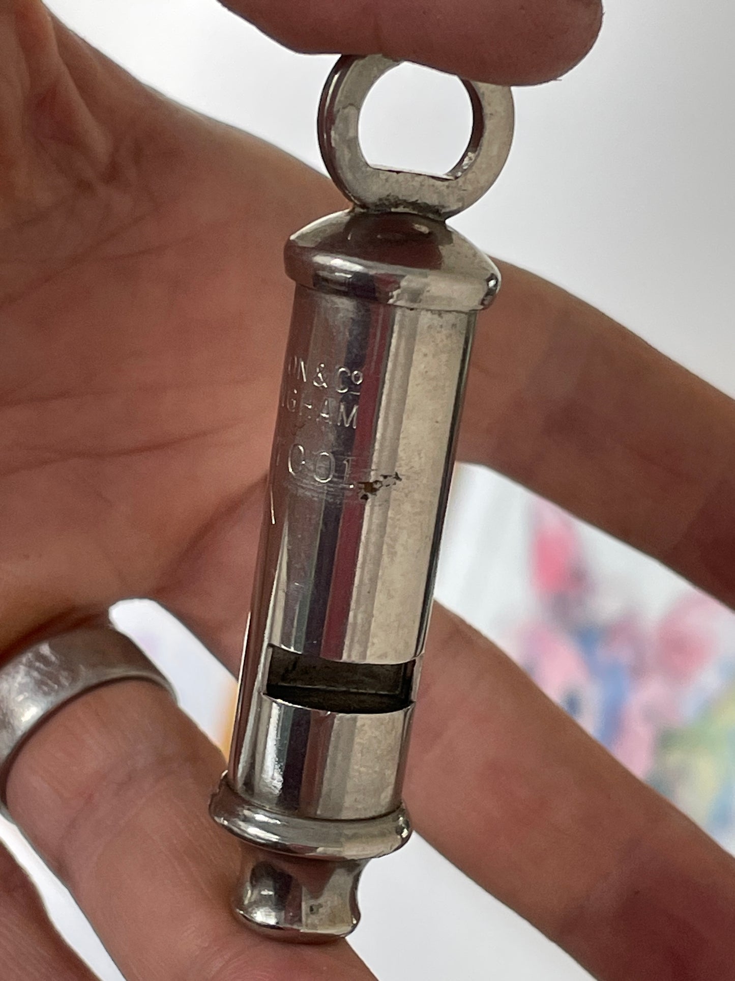 Vintage J. Hudson & Co. Military Whistle – British Army Issue, Birmingham, Broad Arrow Mark, 1970s Acme Thunderer