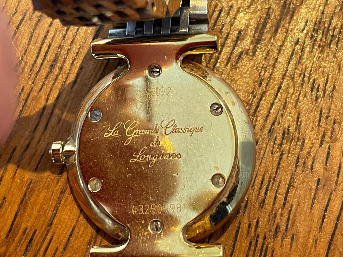 Longines La Grande Classique Ladies Watch  Ref L4 209 2 Gold and Steel Bracelet  Swiss Quartz Box & Papers 2015