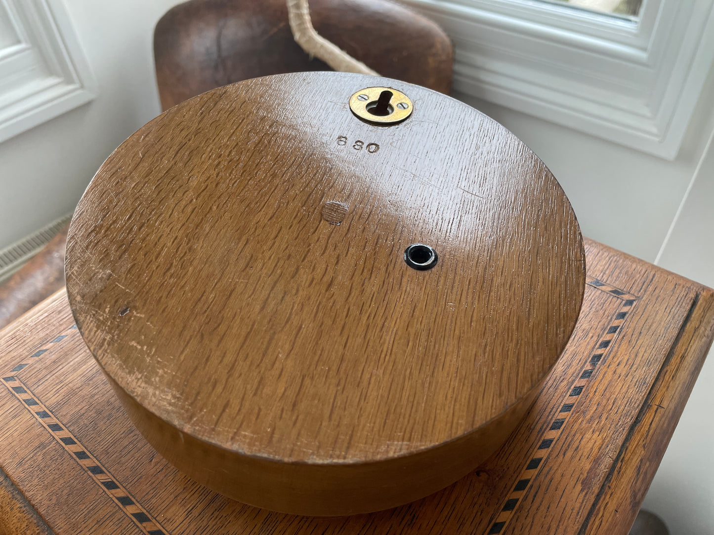 Antique English Wall Barometer – Negretti & Zambra London Compensated Aneroid (c.1900)