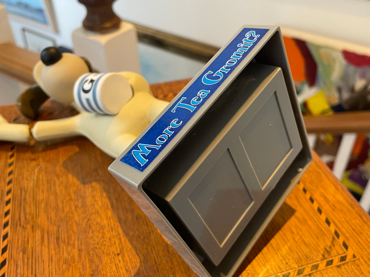 Vintage Wallace & Gromit Figure – Gromit with Tea Mug Resin Display Model (c.2000s)