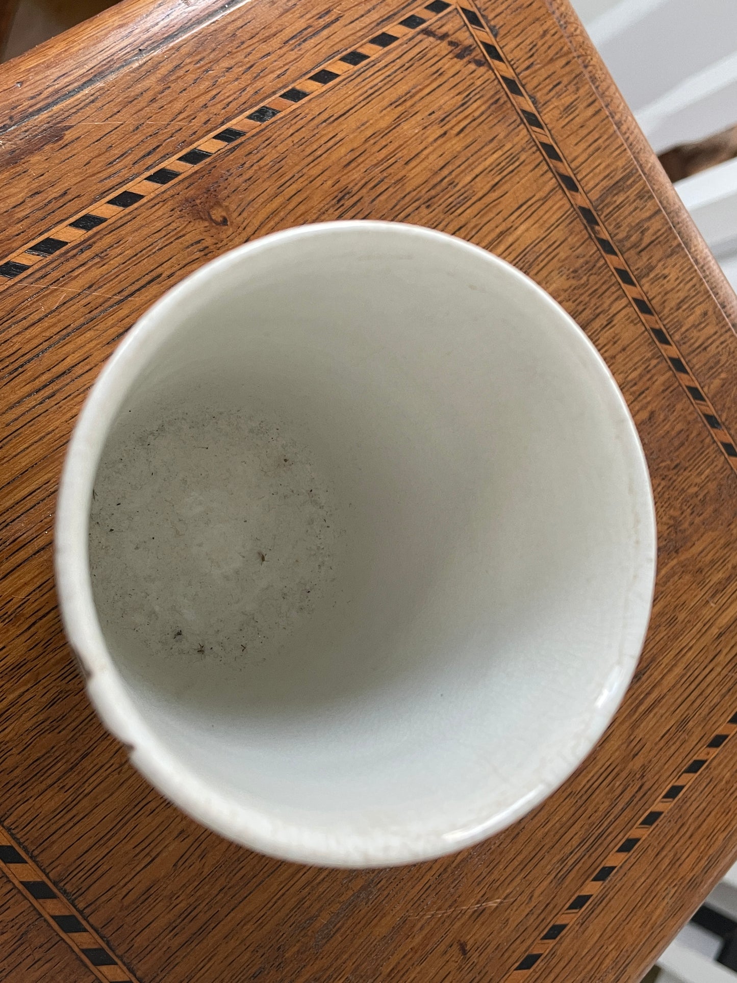 Rare 1911 King George V Coronation Beaker – A.E. Gray & Co Glebe Works Hanley Mayor of Portsmouth Presentation