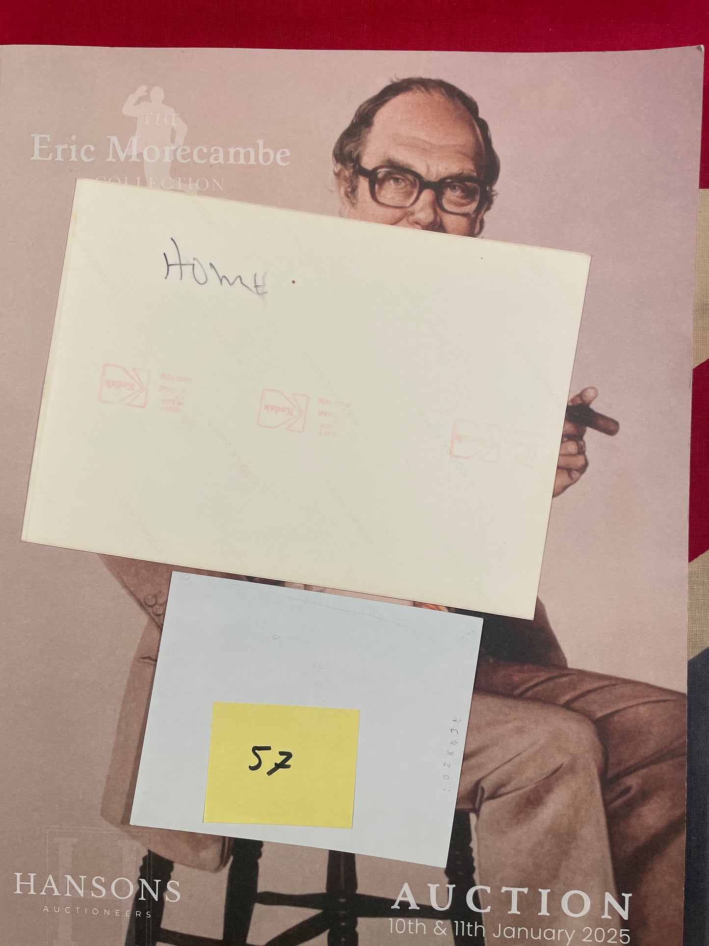 Eric Morecambe original photographs from personal collection 117