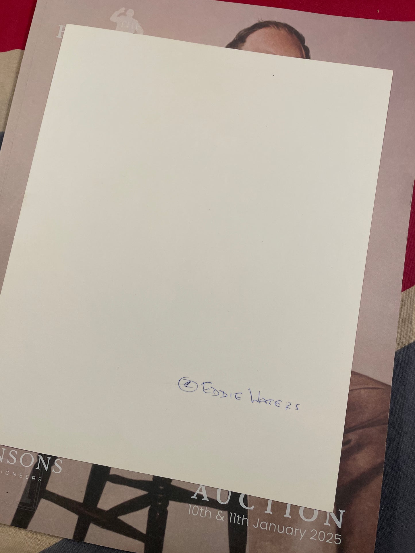 Eric Morecambe original photograph from personal collection 128
