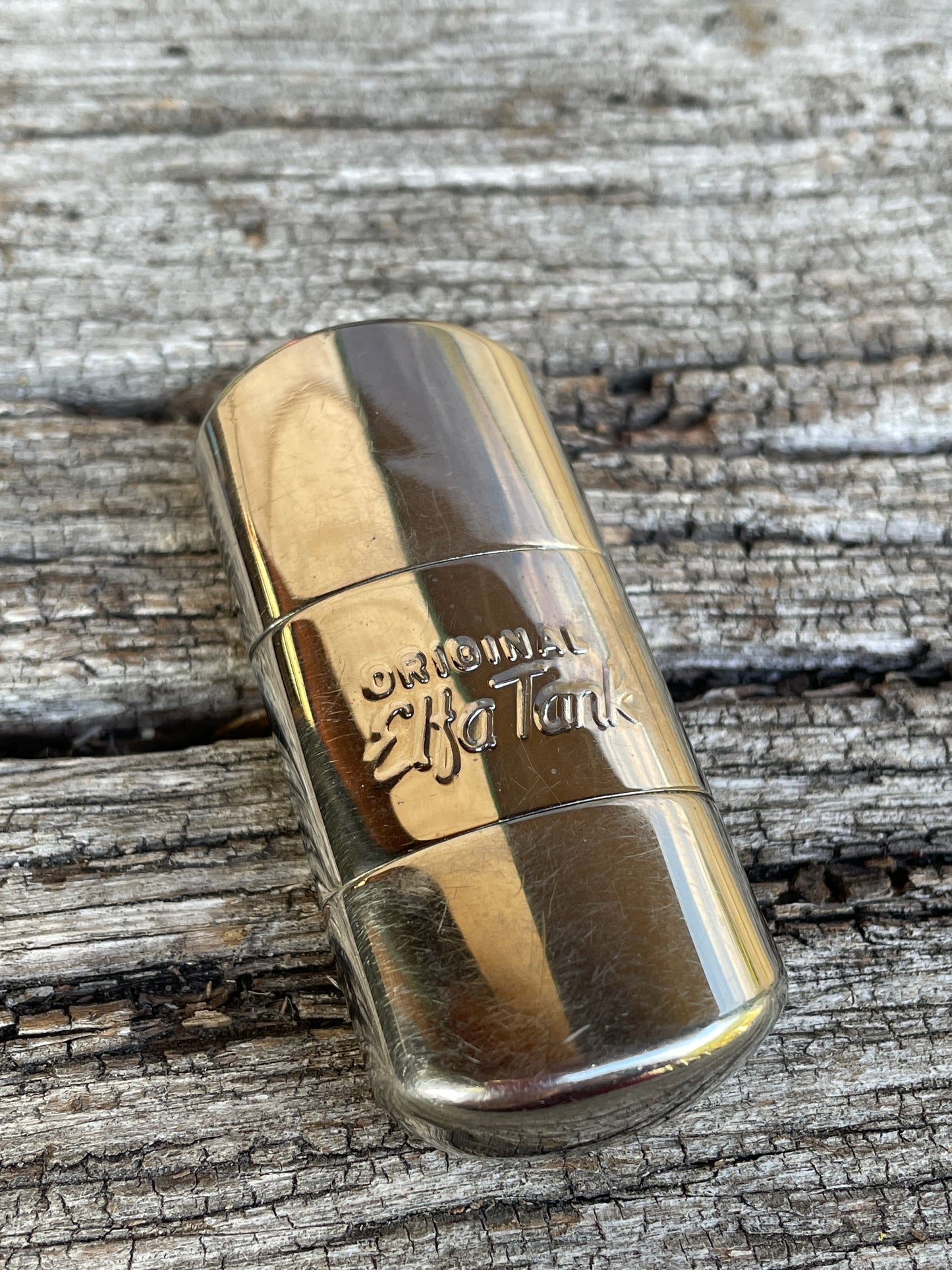 Original German vintage Elfa Tank petrol lighter for Benson and Hedges (B&H) 90's