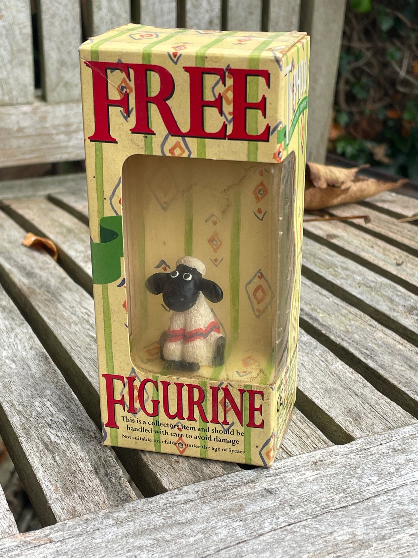 Wallace and Gromit unopened collectors Shaun The Sheep figurine 1990