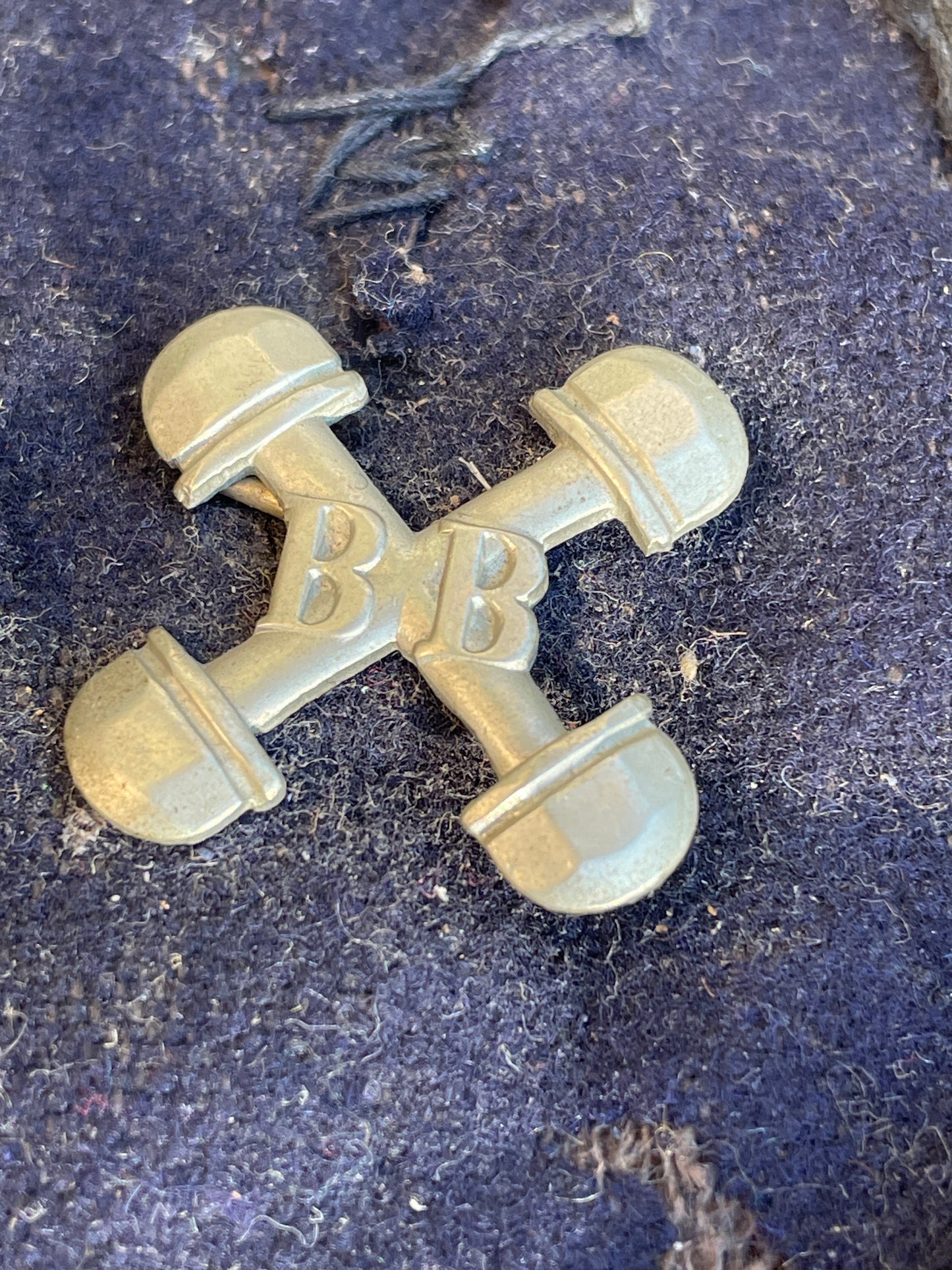 Three original vintage Boys Brigade proficiency badges 1940's