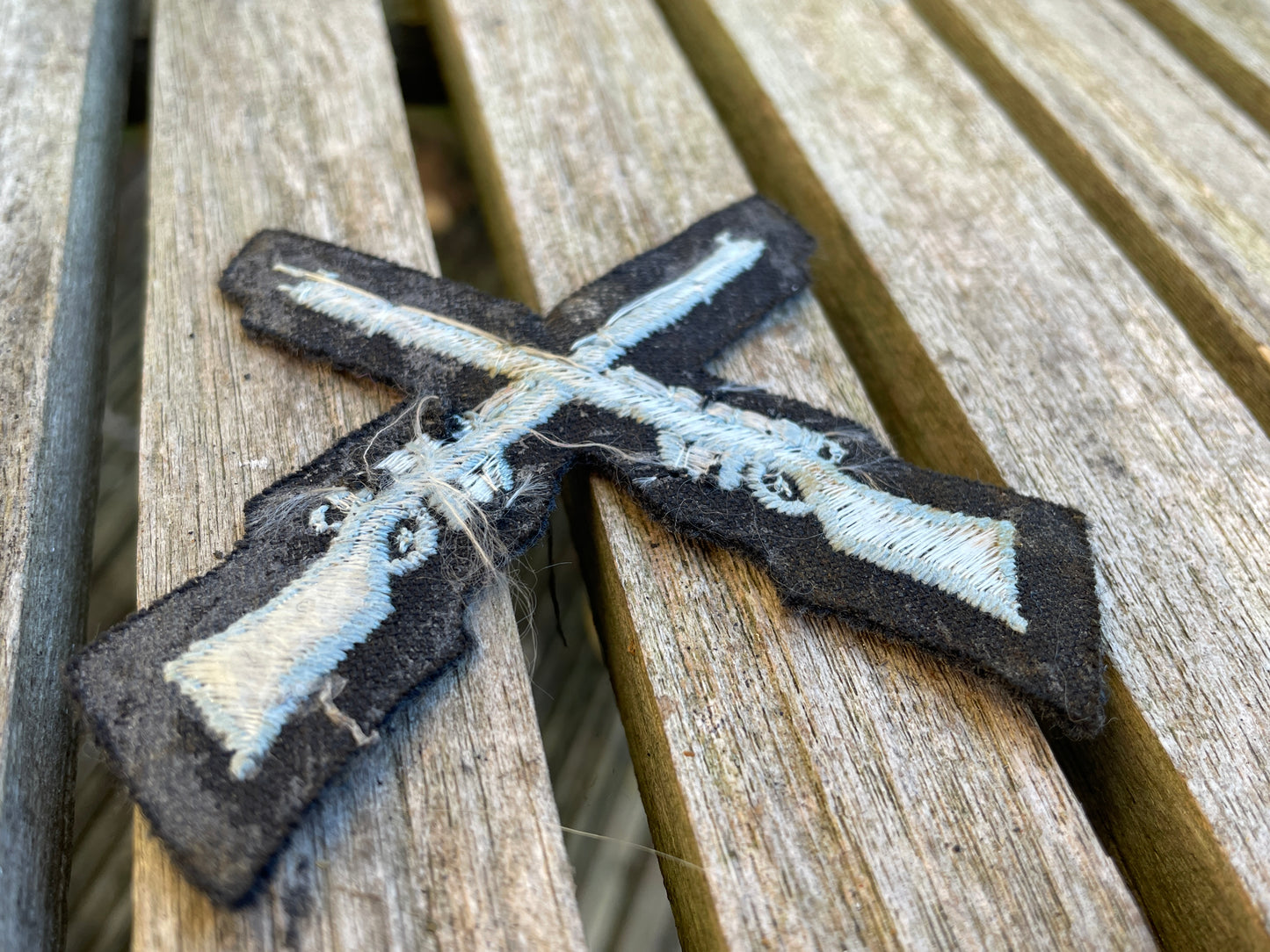 Royal Airforce air training corps marksman cloth patch badge