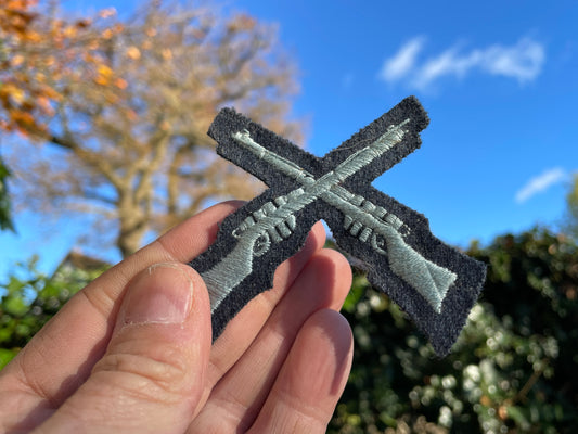 Royal Airforce air training corps marksman cloth patch badge