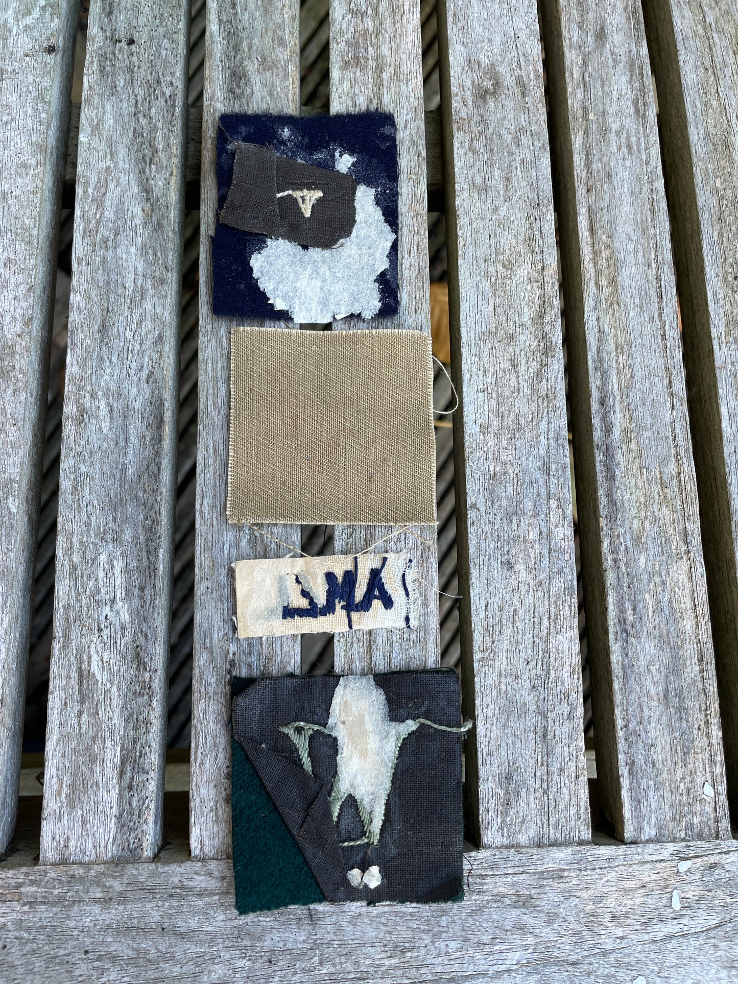 Five forces patch badges unknown owners