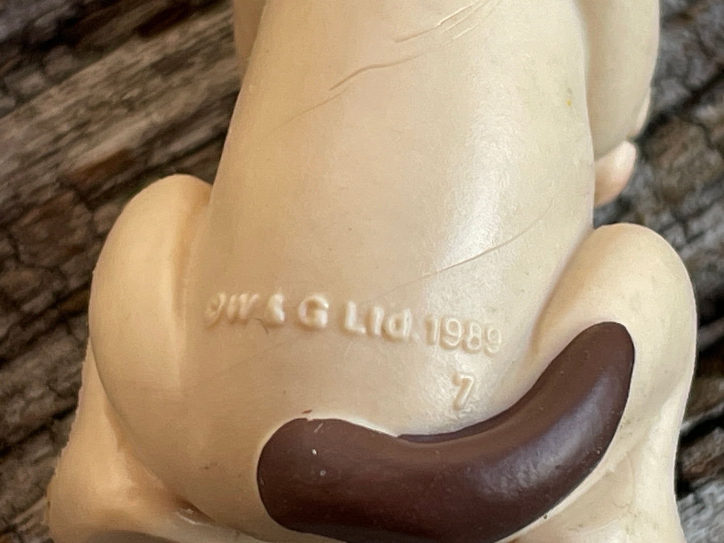 Wallace and Gromit and Sean the Sheep characters - Gromit 5cm tall W&G ltd 1989