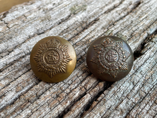 ASC Army Service Corps WW1 Tunic buttons 24mm diameter