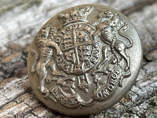 Victorian Army General Service Corps volunteers tunic button by J B Pearce and Co