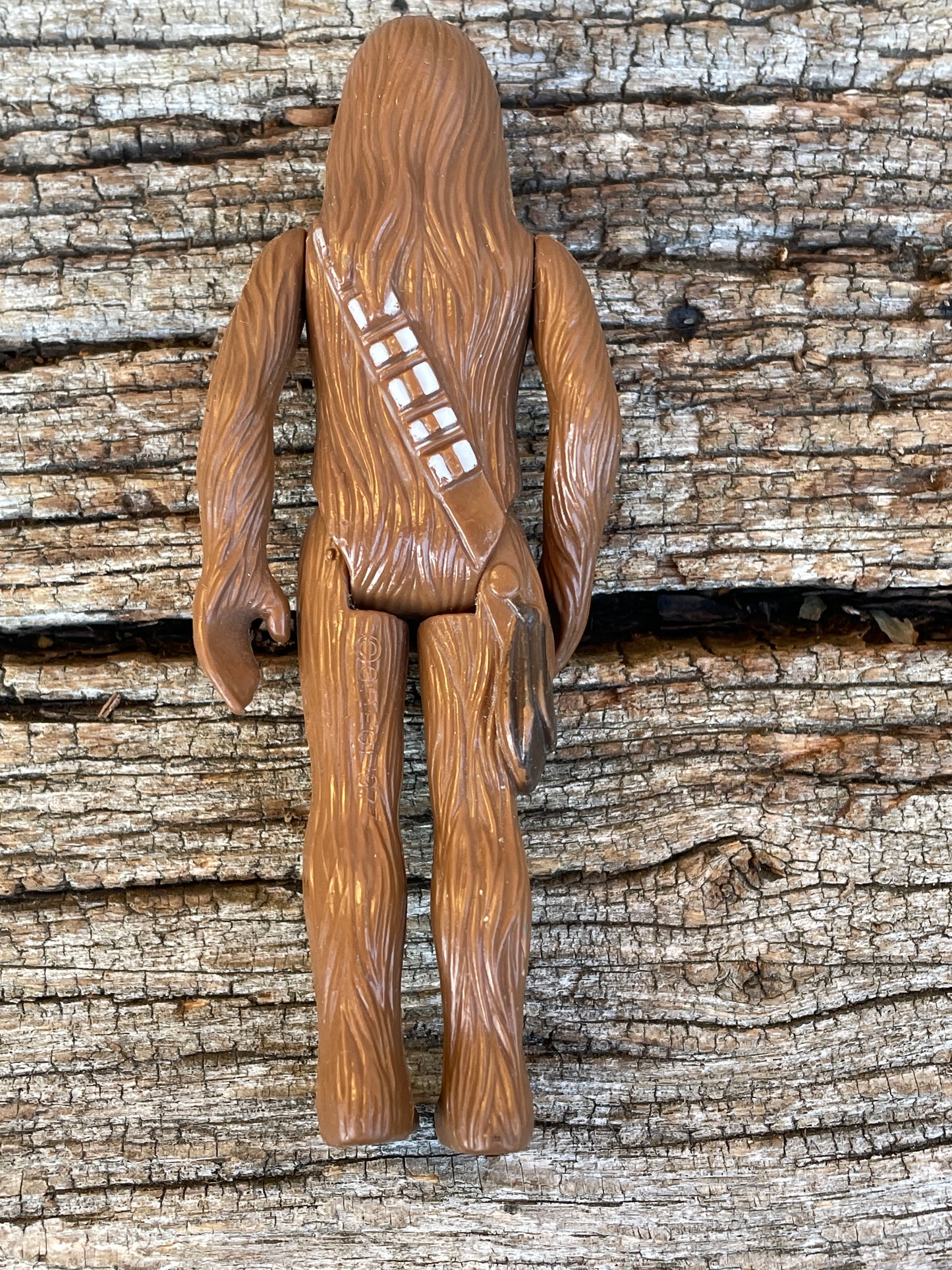 Original 1977 Star Wars Chewbacca figurine 10.5cm tall