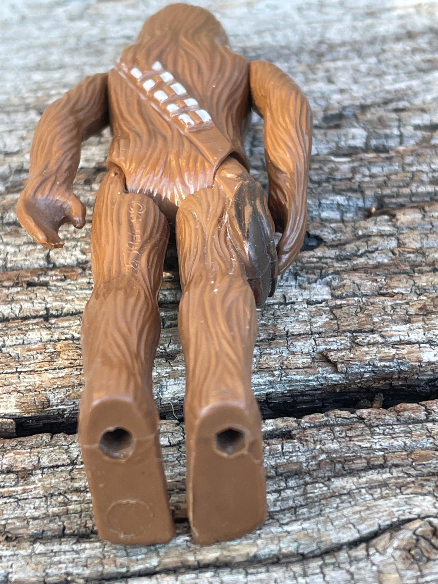 Original 1977 Star Wars Chewbacca figurine 10.5cm tall