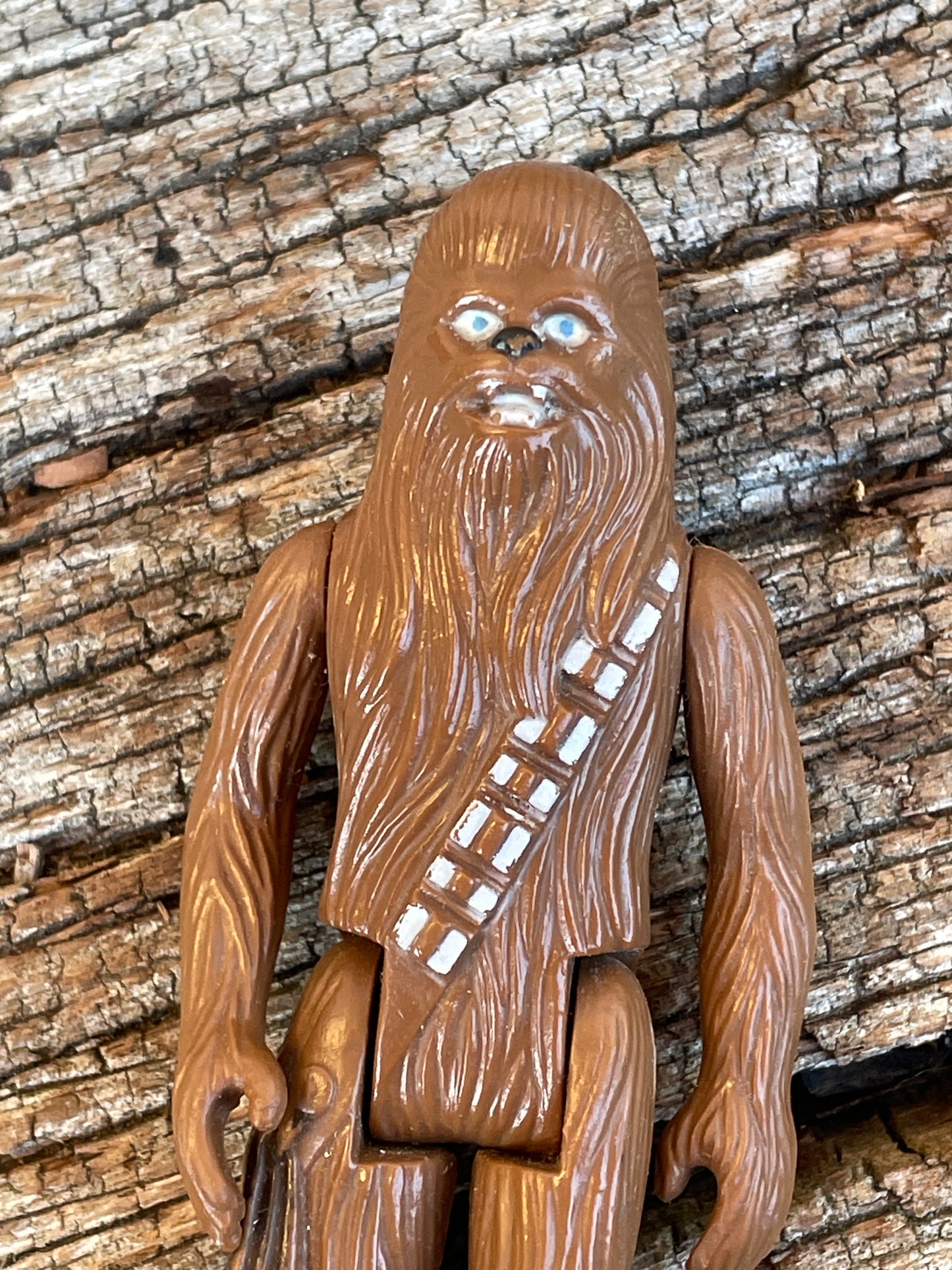 Original 1977 Star Wars Chewbacca figurine 10.5cm tall