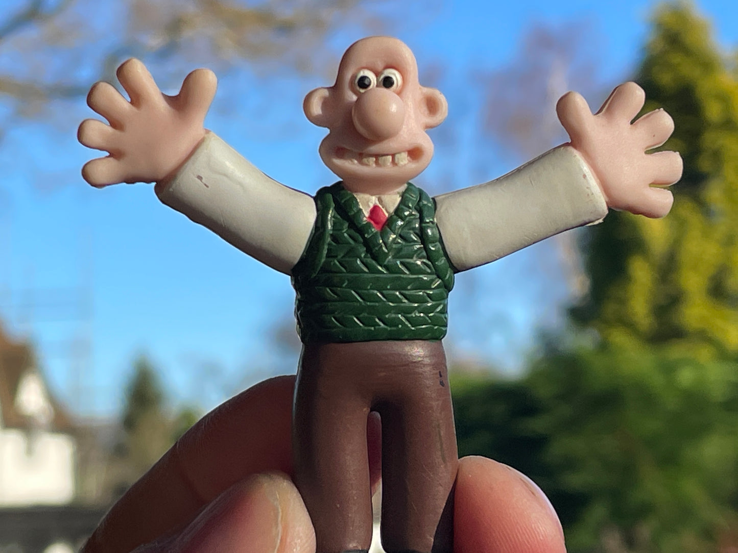 Three Wallace and Gromit Vintage figurines W&G Ltd 1989