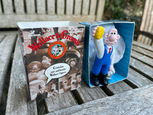 Wallace and Gromit Mini Figures in a matchbox Washing Wallace Aardman W&G ltd 1989