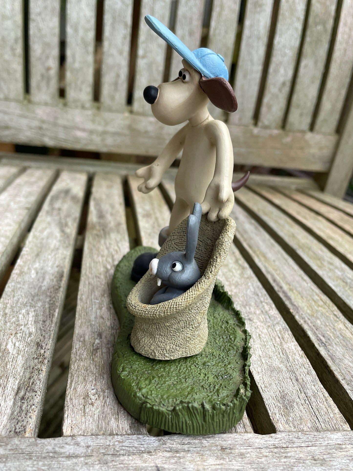 Gromit figurine with the Were Rabbit from Curse of the Were Rabbit 2005