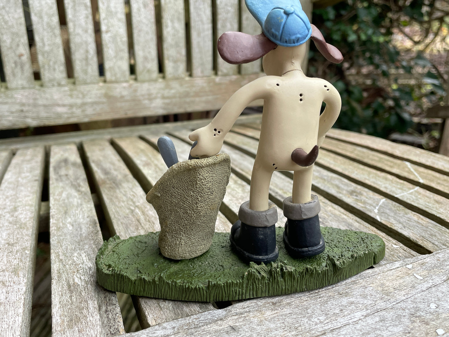 Gromit figurine with the Were Rabbit from Curse of the Were Rabbit 2005