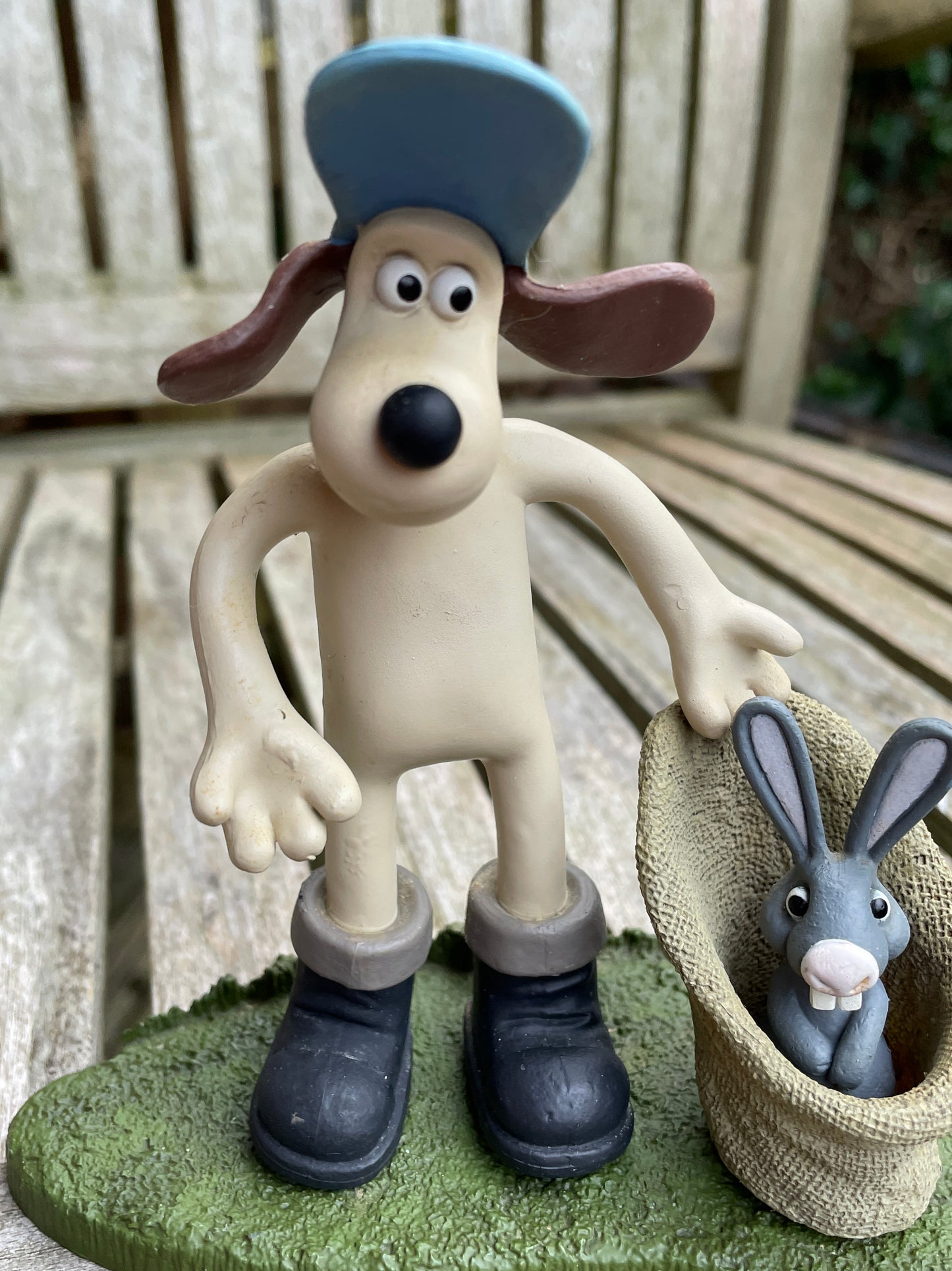 Gromit figurine with the Were Rabbit from Curse of the Were Rabbit 2005
