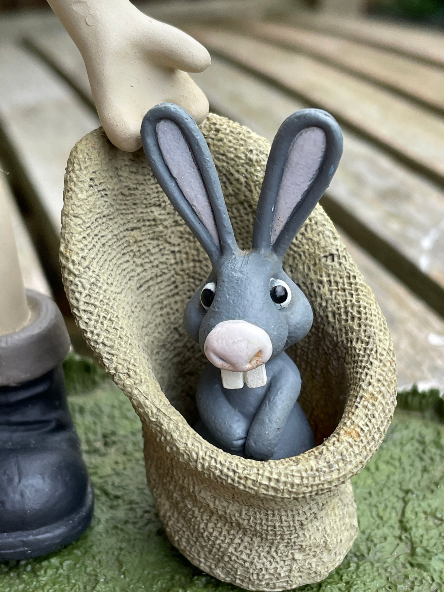 Gromit figurine with the Were Rabbit from Curse of the Were Rabbit 2005