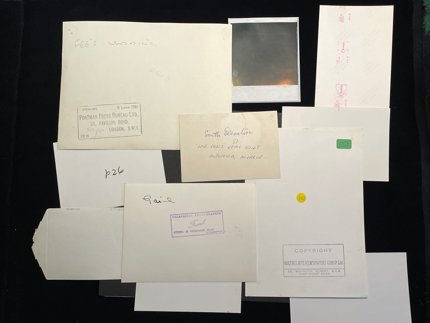 Unique personal collection No. 25 of Eric Morecambe’s family photos from his private study