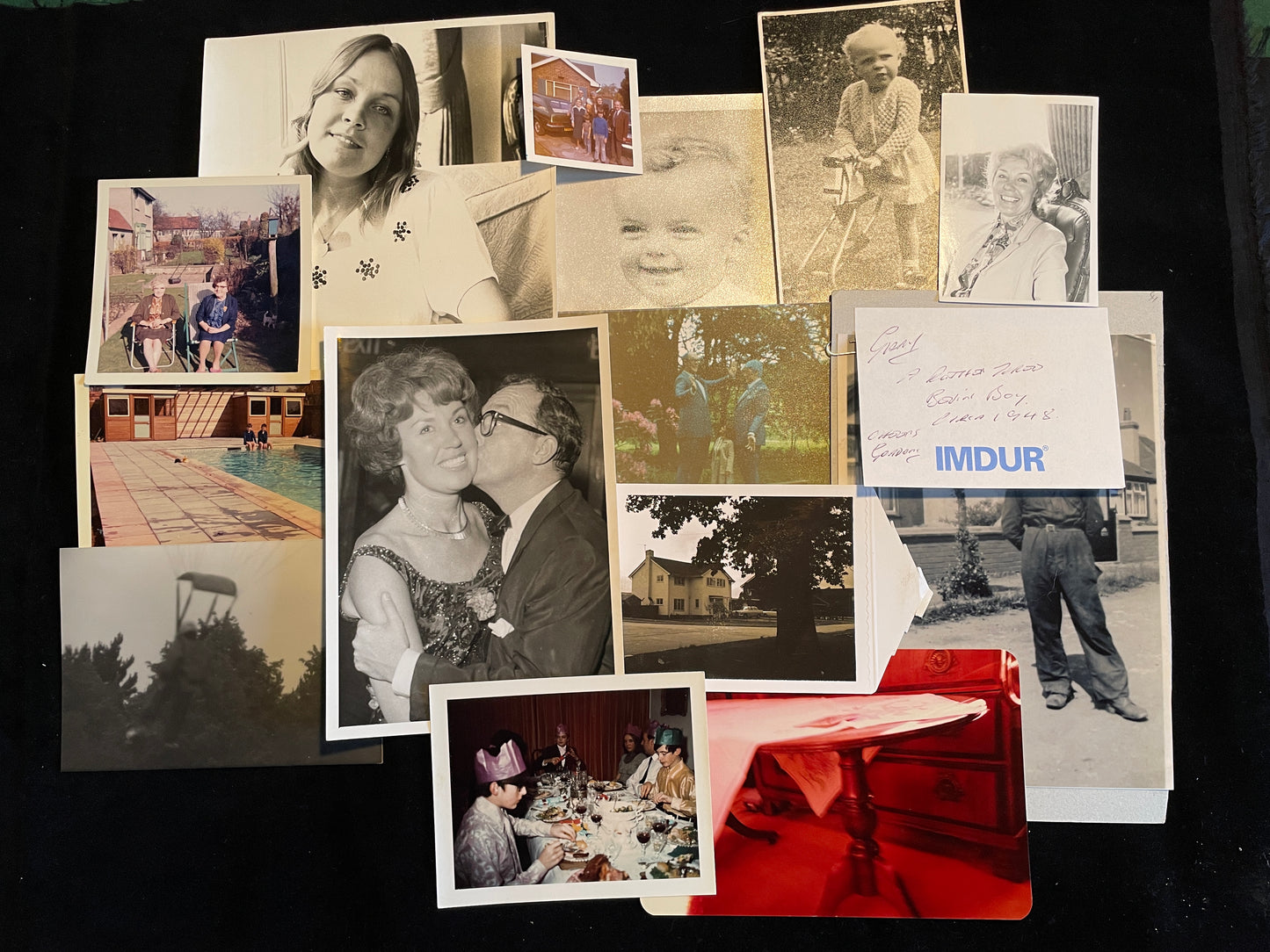 Unique personal collection No. 22 of Eric Morecambe’s family photos from his private study