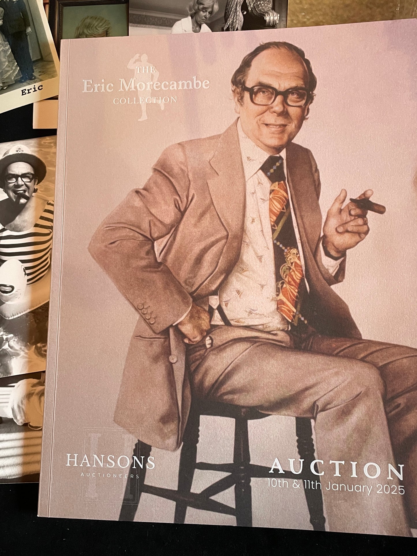Unique personal collection No. 21 of Eric Morecambe’s family photos from his private study