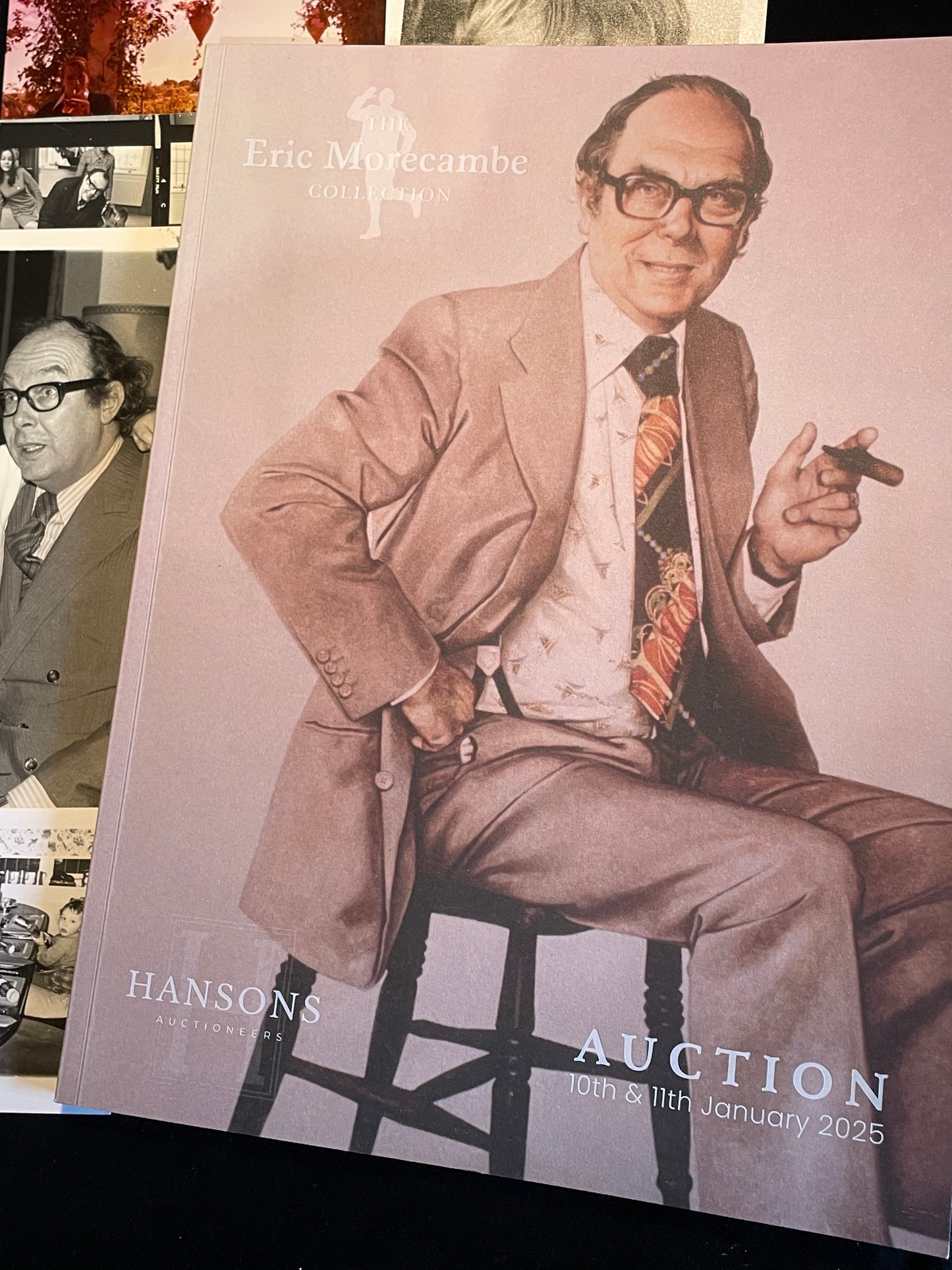 Unique personal collection No. 19 of Eric Morecambe’s family photos from his private study