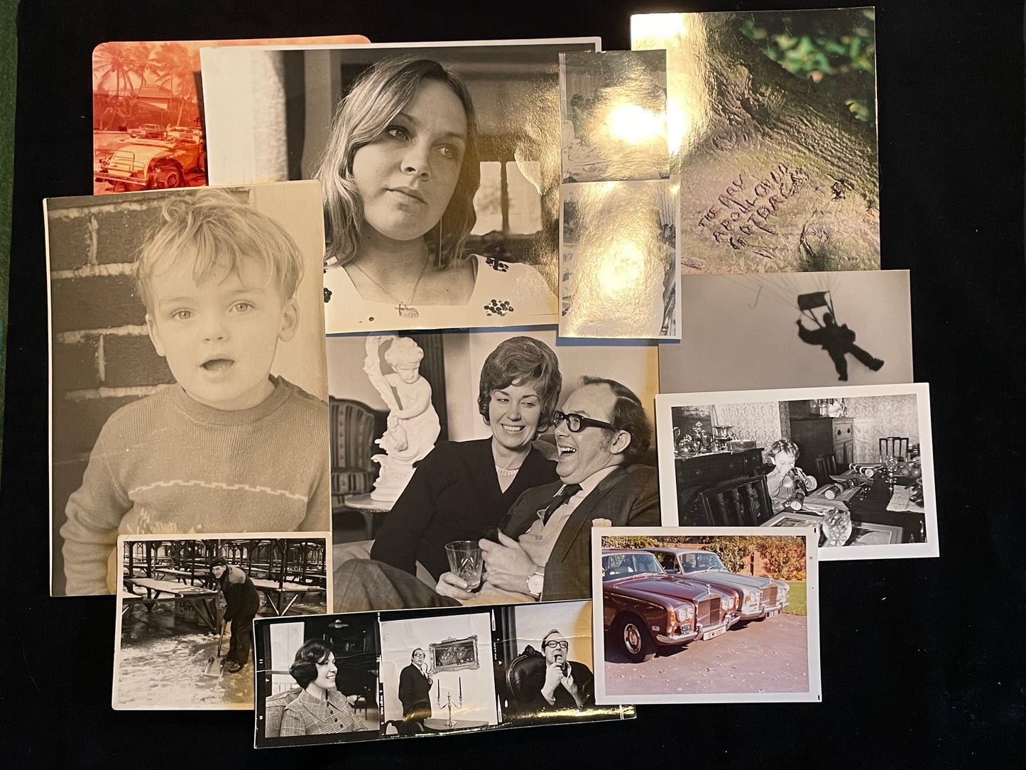 Unique personal collection No. 18 of Eric Morecambe’s family photos from his private study