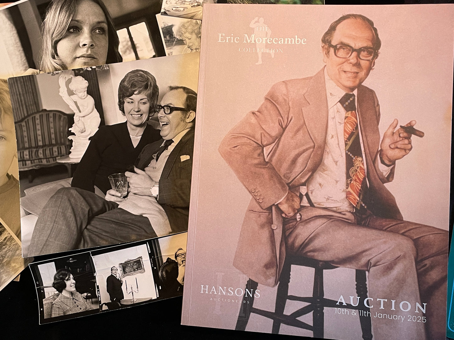 Unique personal collection No. 18 of Eric Morecambe’s family photos from his private study