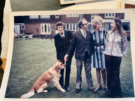 Unique personal collection No. 16 of Eric Morecambe’s family photos from his private study