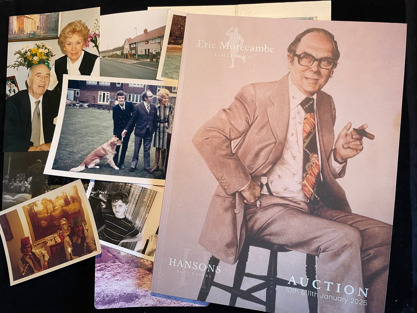 Unique personal collection No. 16 of Eric Morecambe’s family photos from his private study