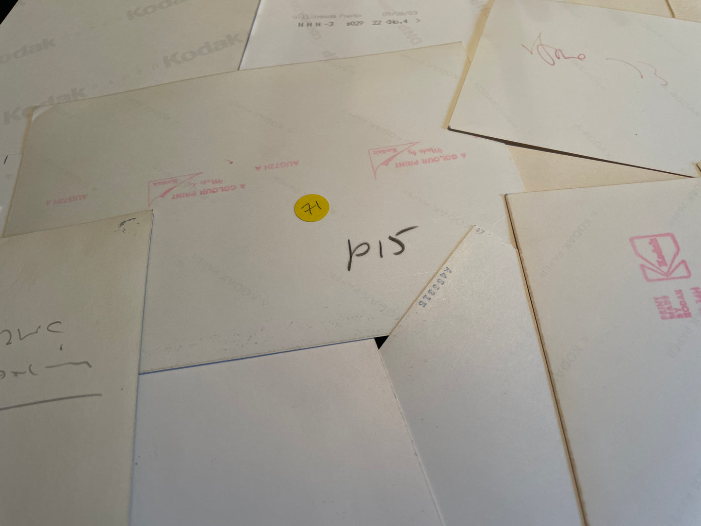 Unique personal collection No. 16 of Eric Morecambe’s family photos from his private study
