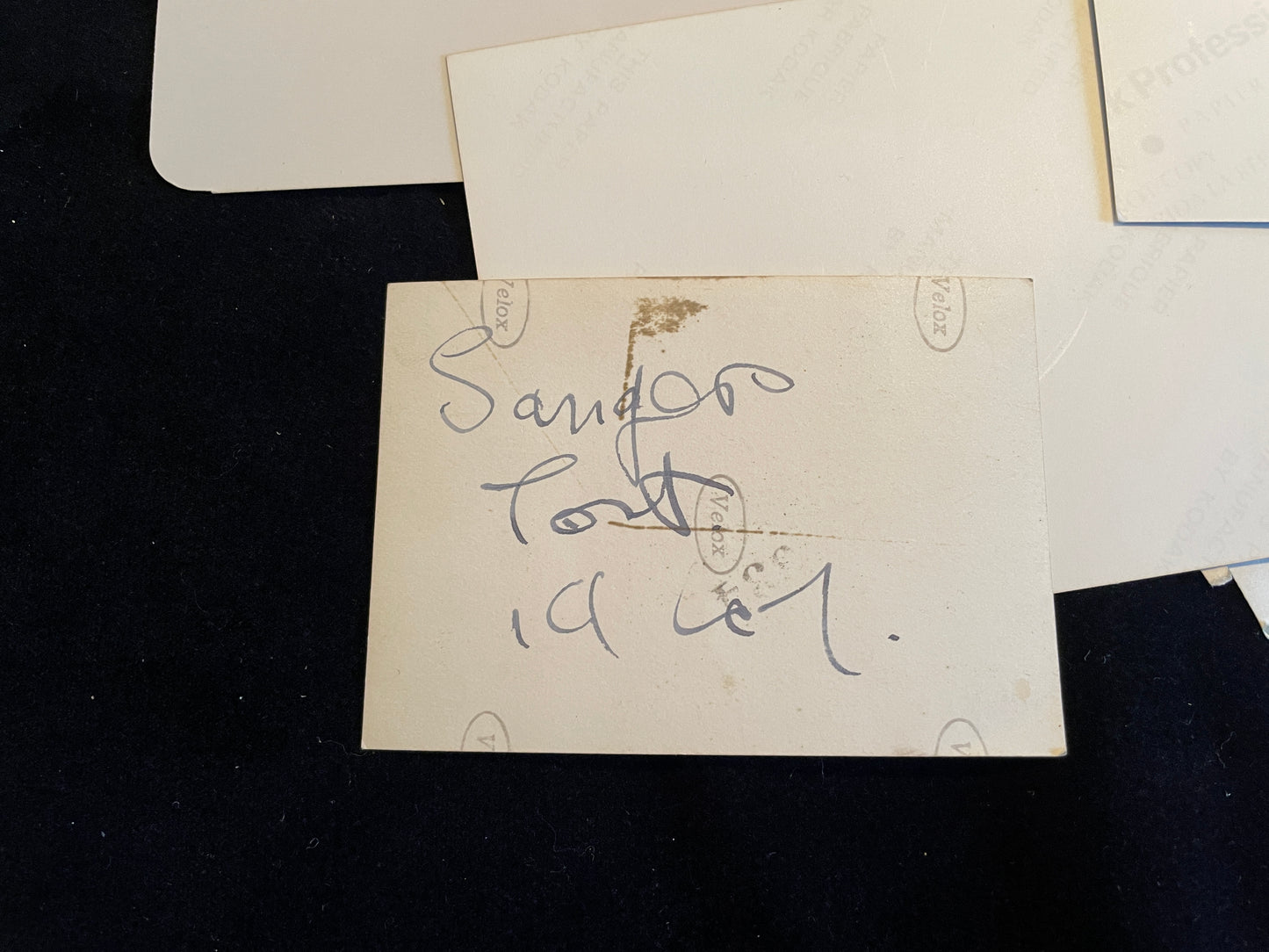Unique personal collection No. 14 of Eric Morecambe’s family photos from his private study