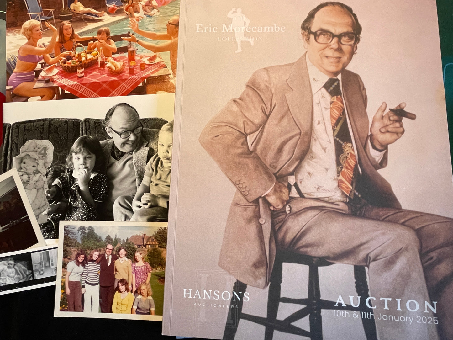 Unique personal collection No. 11 of Eric Morecambe’s family photos from his private study