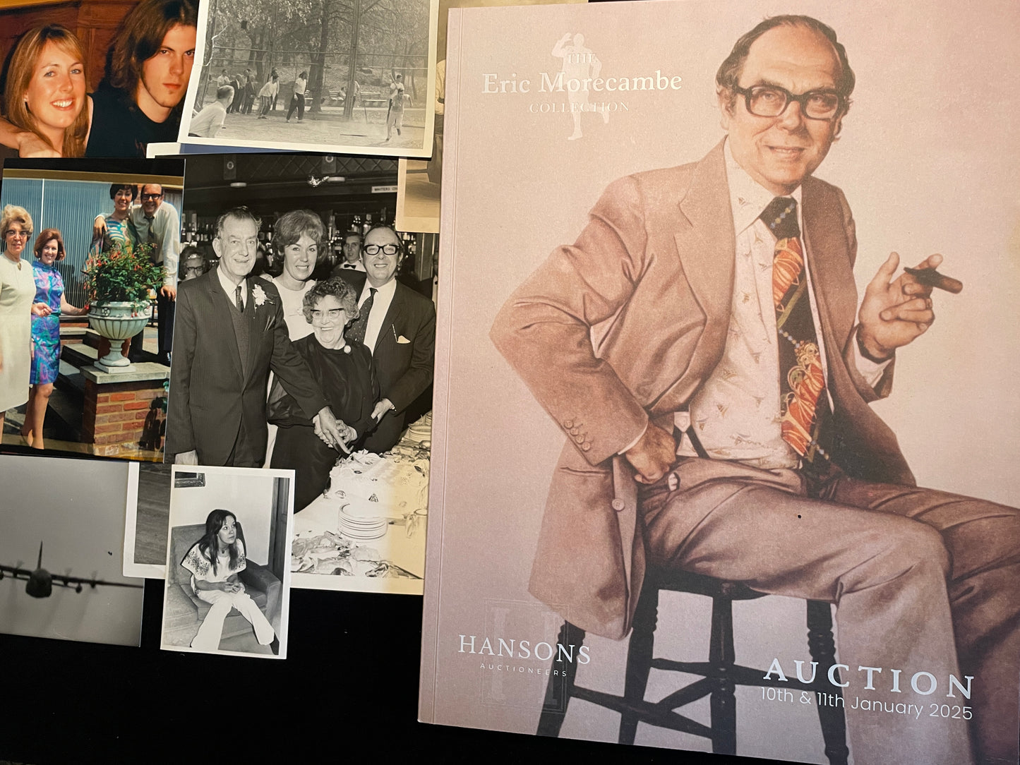 Unique personal collection No. 9 of Eric Morecambe’s family photos from his private study