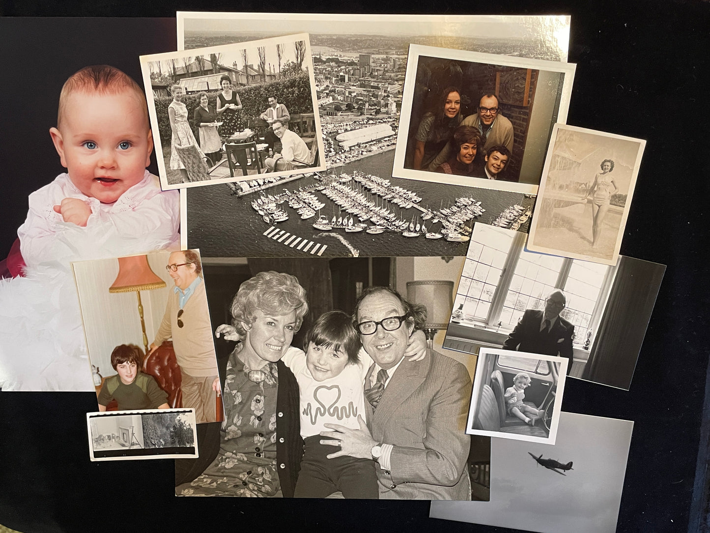 Unique personal collection No. 7 of Eric Morecambe’s family photos from his private study