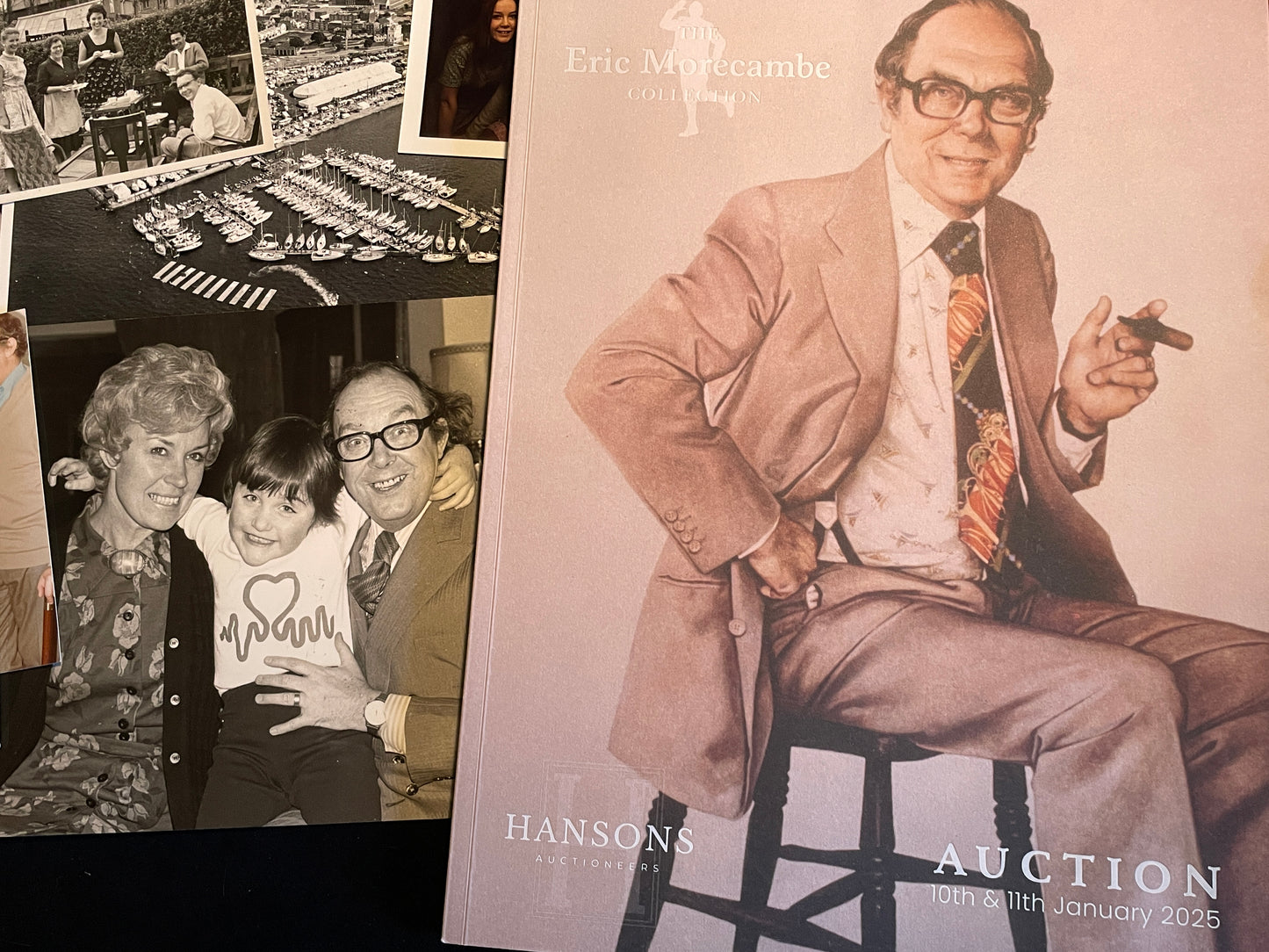 Unique personal collection No. 7 of Eric Morecambe’s family photos from his private study