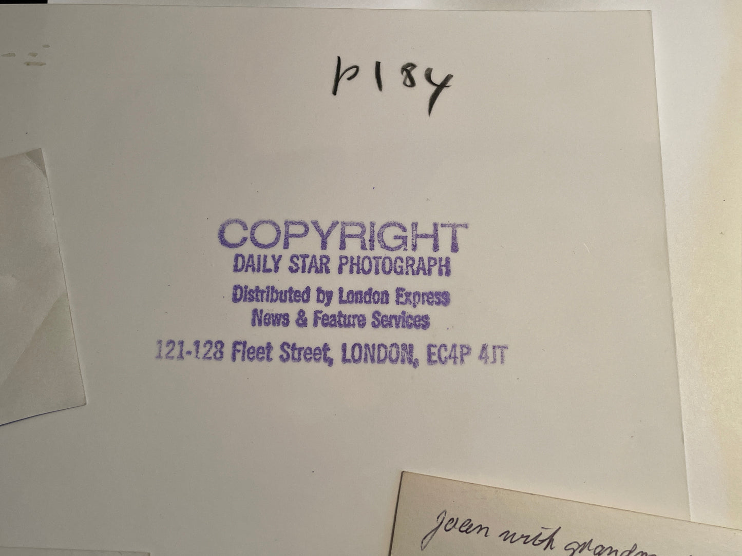 Unique personal collection No. 3 of Eric Morecambe’s family photos from his private study