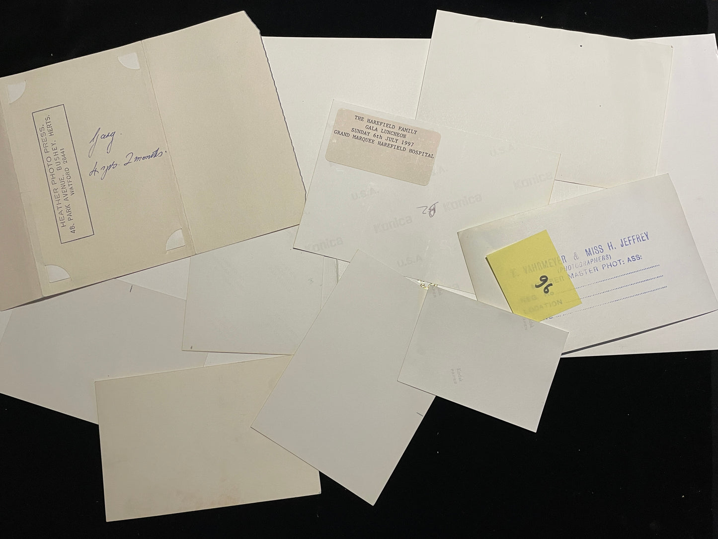 Unique personal collection No. 1 of Eric Morecambe’s family photos from his private study