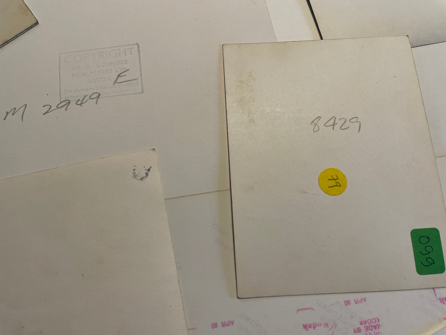 Unique personal collection No. 19 of Eric Morecambe’s family photos from his private study