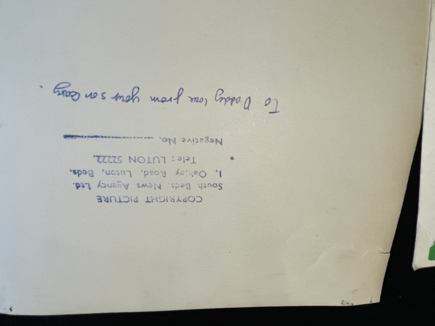 Unique personal collection No.5 of Eric Morecambe’s family photos from his private study