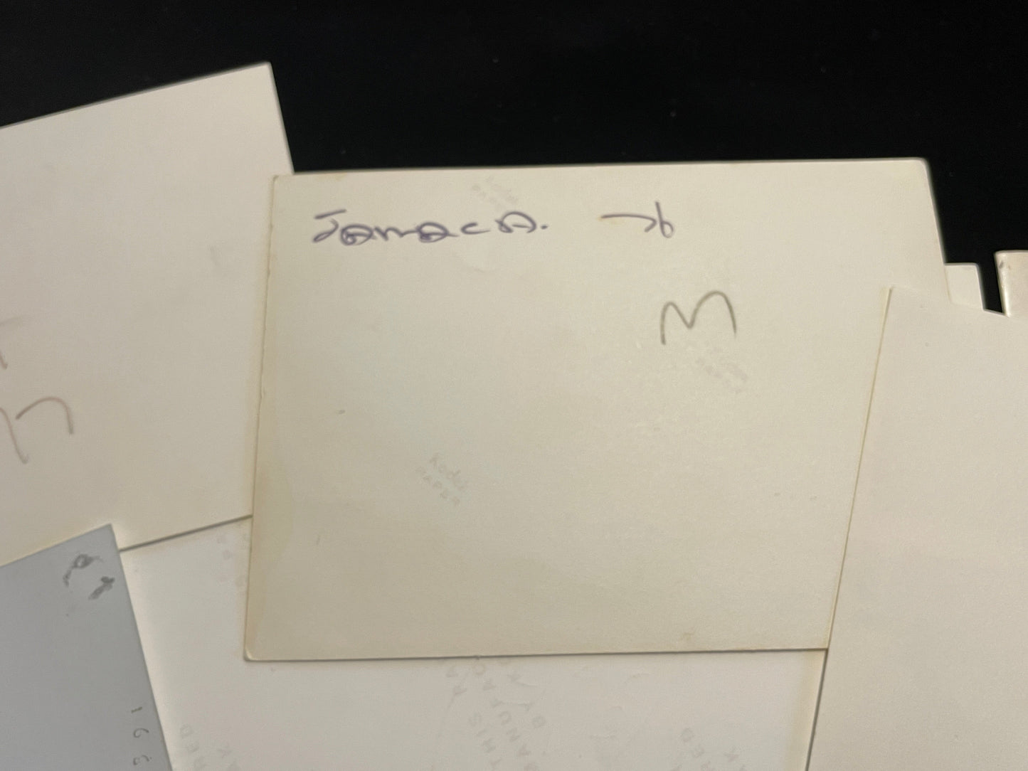 Unique personal collection No. 4 of Eric Morecambe’s family photos from his private study