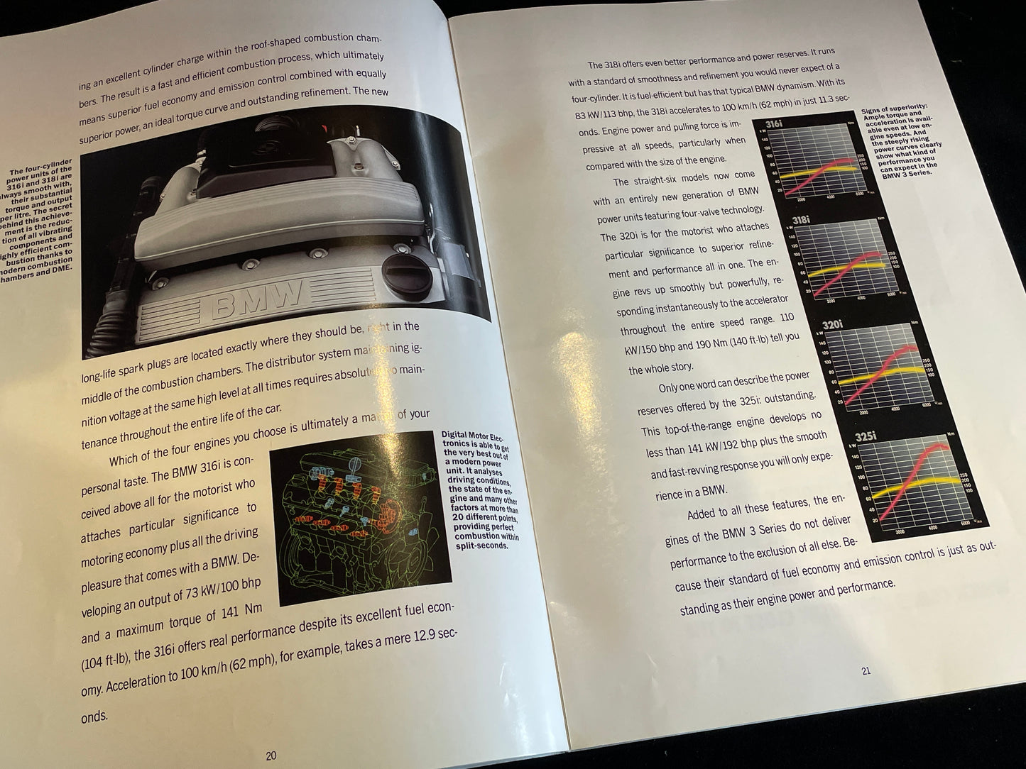 BMW 3 series 1991 sales catalogue