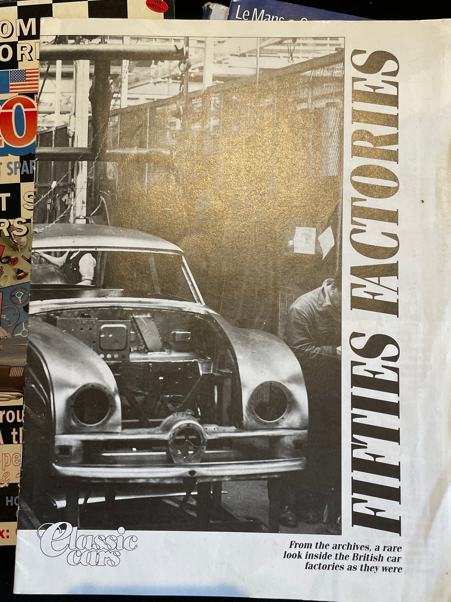 Five vintage automotive related ephemera memorabilia