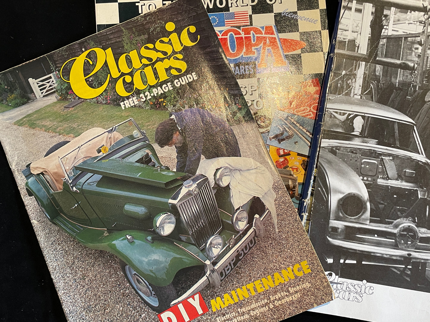 Five vintage automotive related ephemera memorabilia